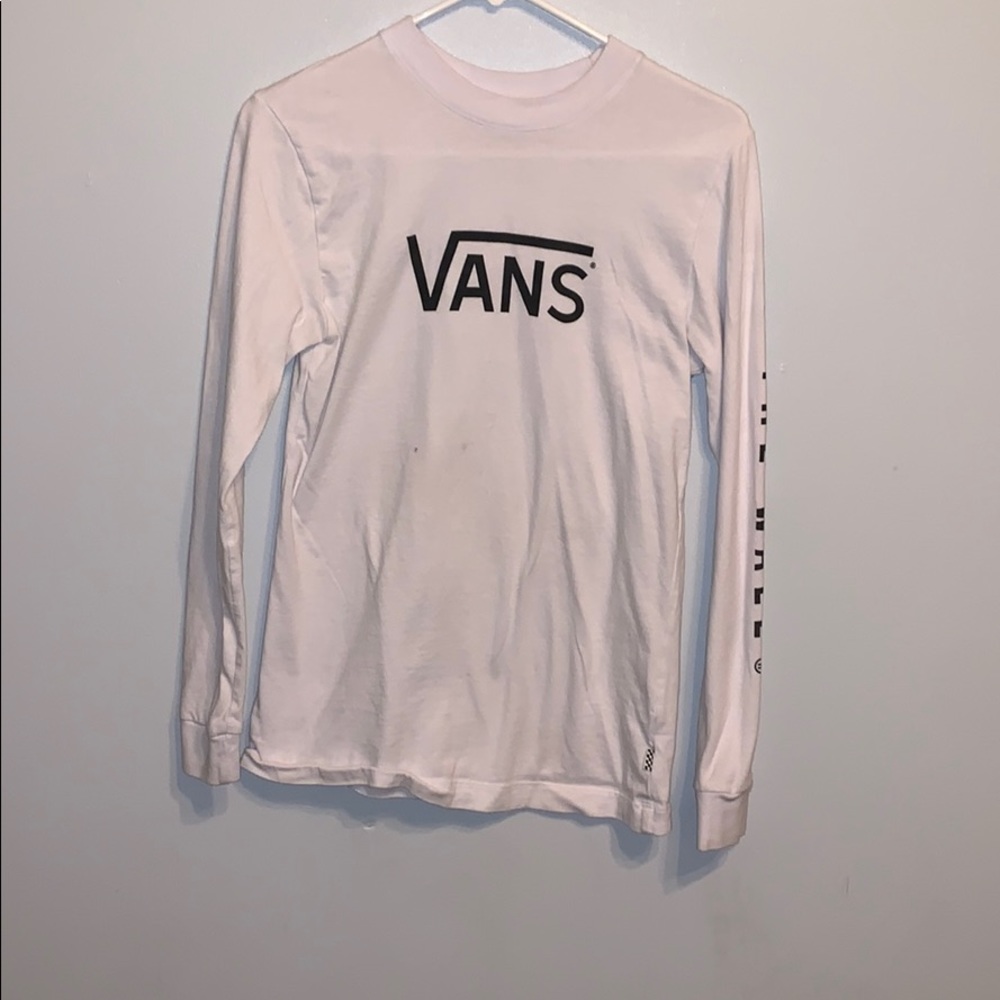 vans long sleeve tee
